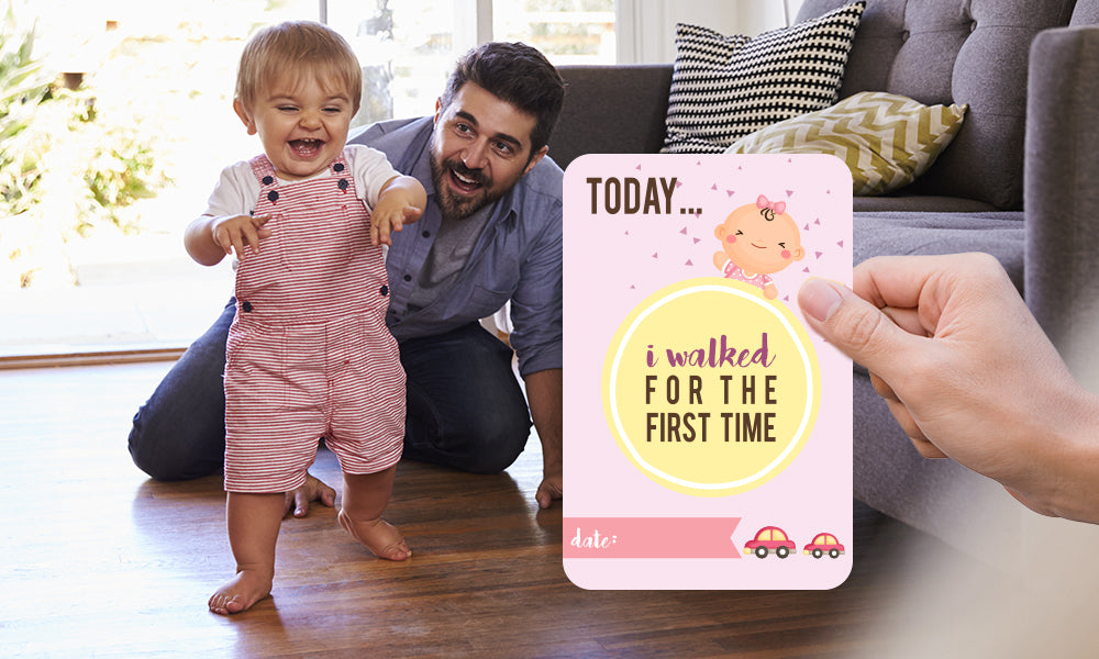 Baby Milestone Cards - Double Sided - Boys and Girls in 1 Pack!
