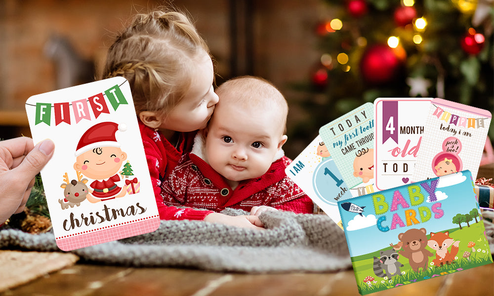 Baby Milestone Cards - Double Sided - Boys and Girls in 1 Pack!