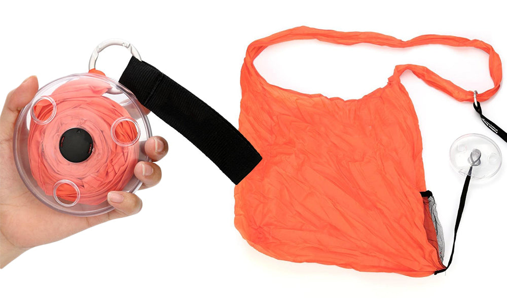 Eco-Friendly Wind Up Reusable Tote Shopping Bags