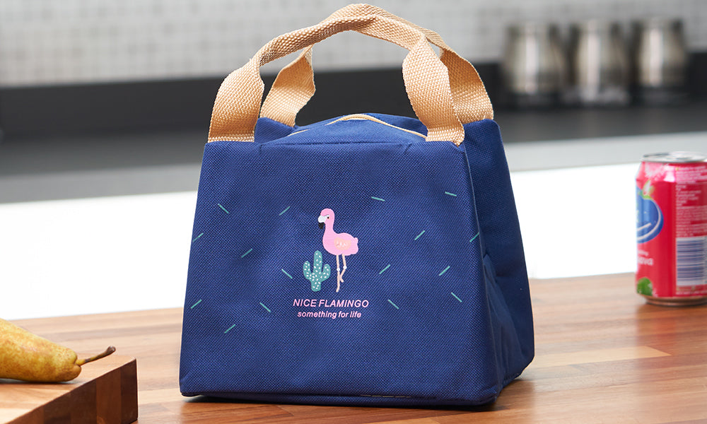 Portable Flamingo Thermal Insulated Lunch Bags V2