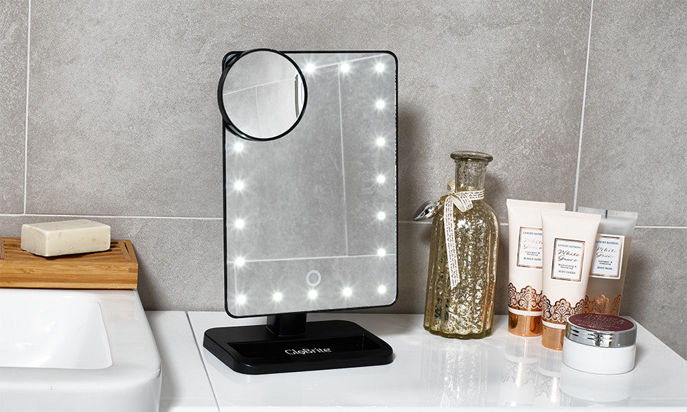 GloBrite Touch Screen LED Make-Up Mirror