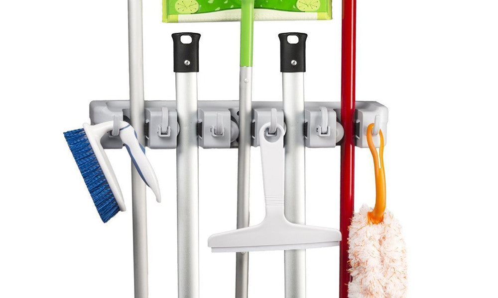 Broom, Mop, Tool Wall Organiser