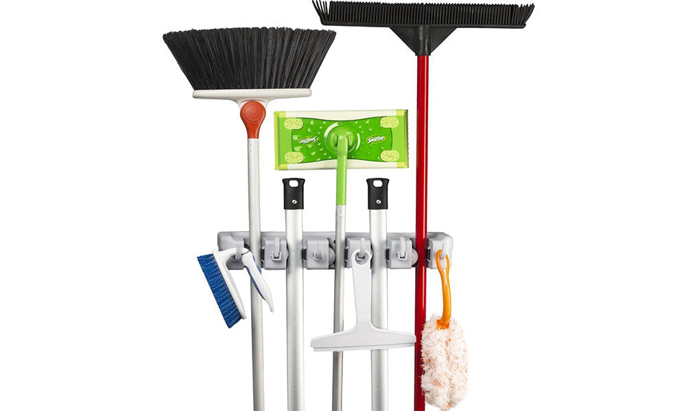 Broom, Mop, Tool Wall Organiser