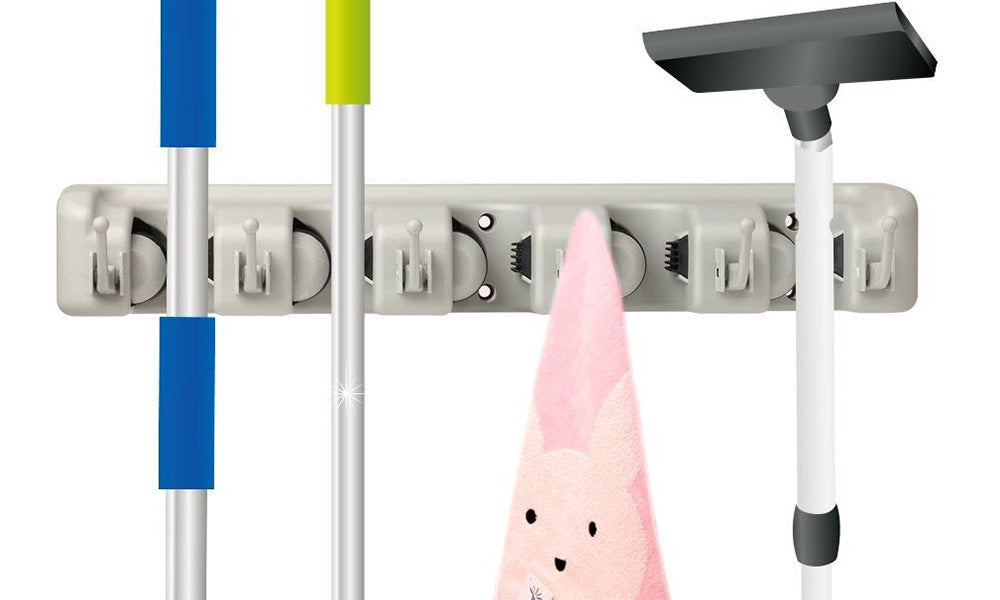 Broom, Mop, Tool Wall Organiser