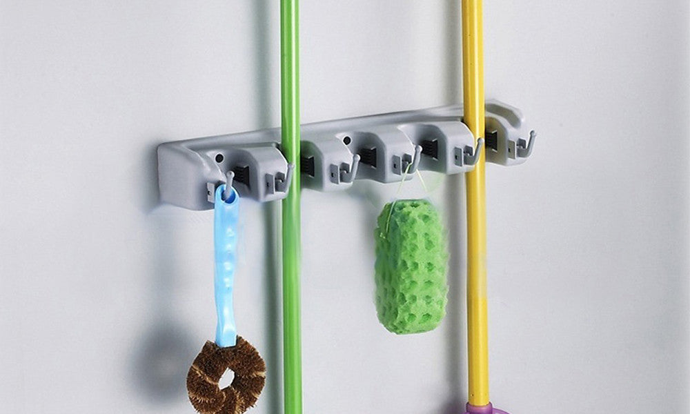 Broom, Mop, Tool Wall Organiser