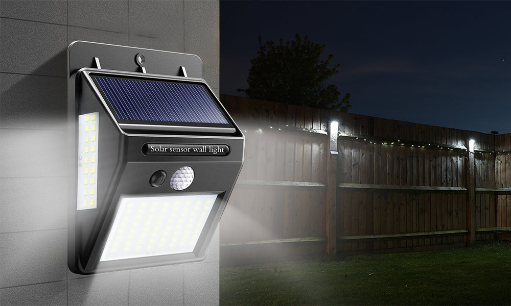GloBrite 20, 50 or 100LED Solar Motion Sensor Light