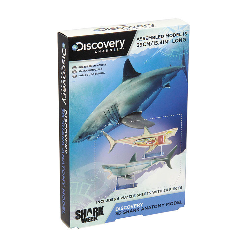 DISCOVERY CHANNEL 3D SHARK ANATOMY MODEL