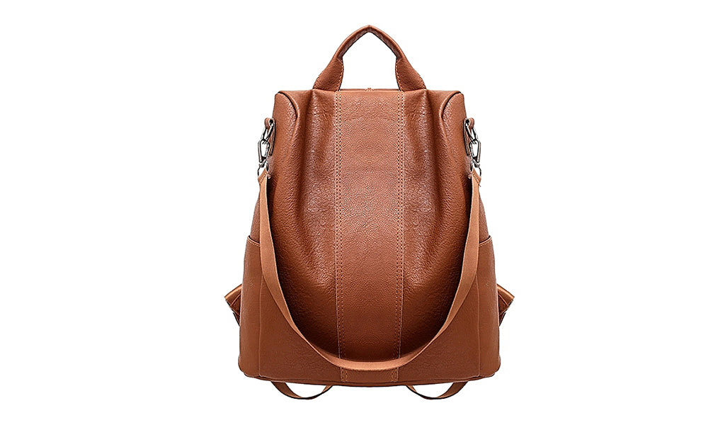 Women's PU Leather Theft Proof Backpack