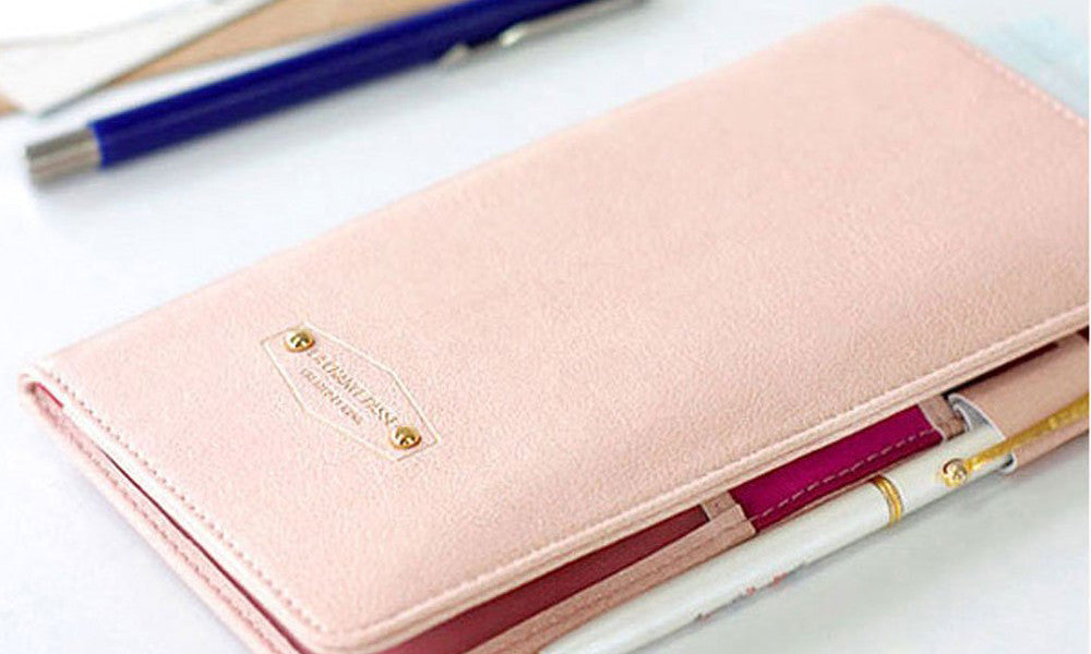 Slim Passport and Travel Document Organiser