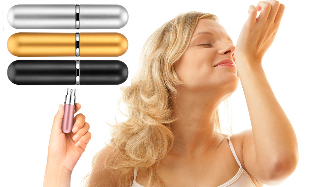 Refillable Aluminium Perfume Atomisers