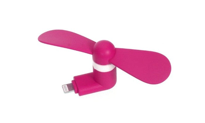 Mobile Fan Attachment for iPhones and Android Smartphones