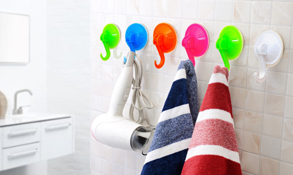 Pack of 4 Suction Hooks