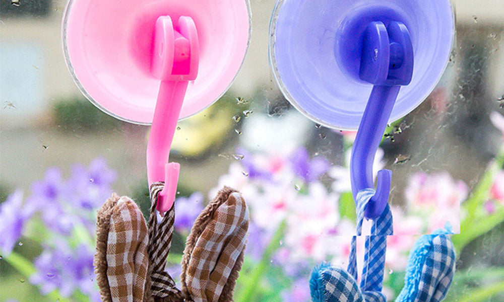 Pack of 4 Suction Hooks