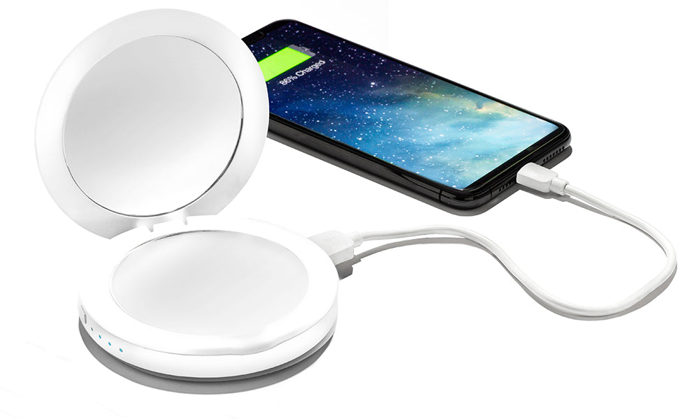 GloBrite Mirror with Powerbank