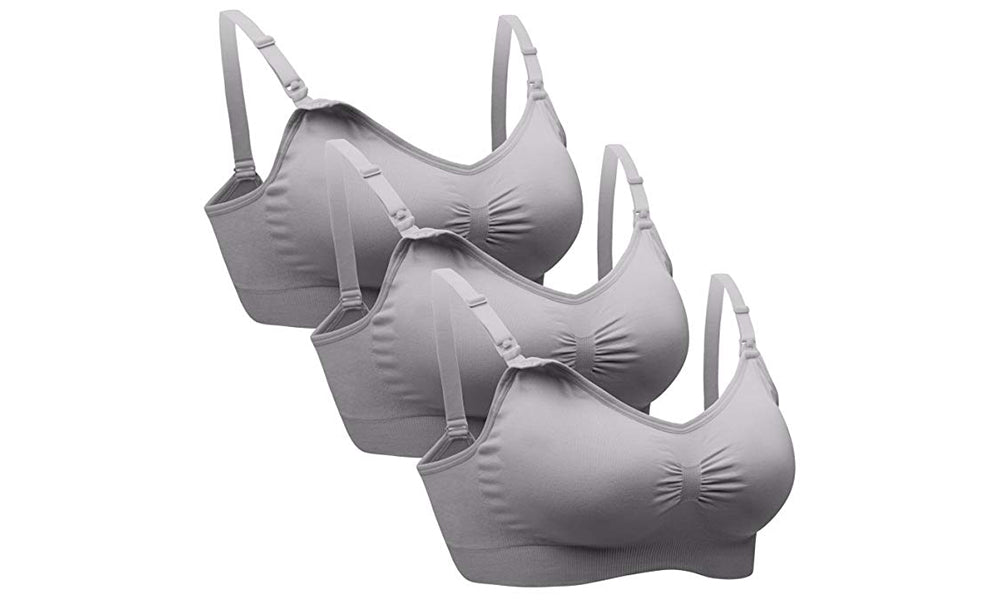 3-Pack Maternity Breastfeeding Bras