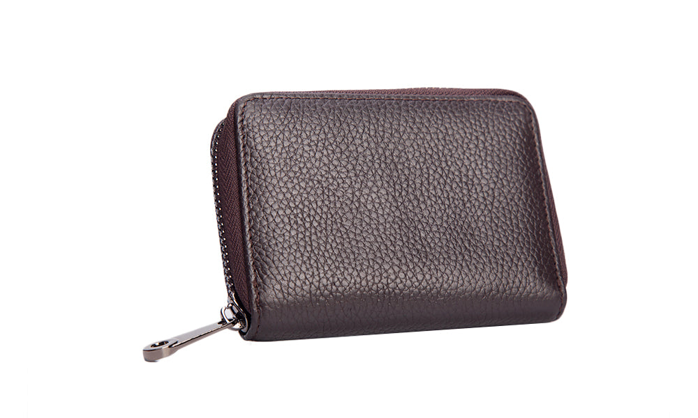 Leather RFID 20-Card Organiser