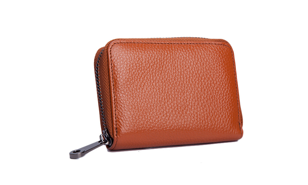 Leather RFID 20-Card Organiser