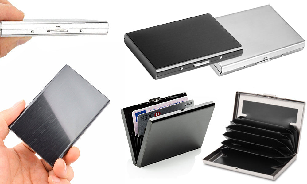 RFID Stainless Steel Card Holder