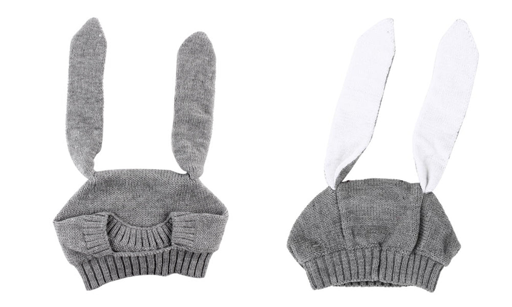 Baby Knitted Bunny Ear Hat