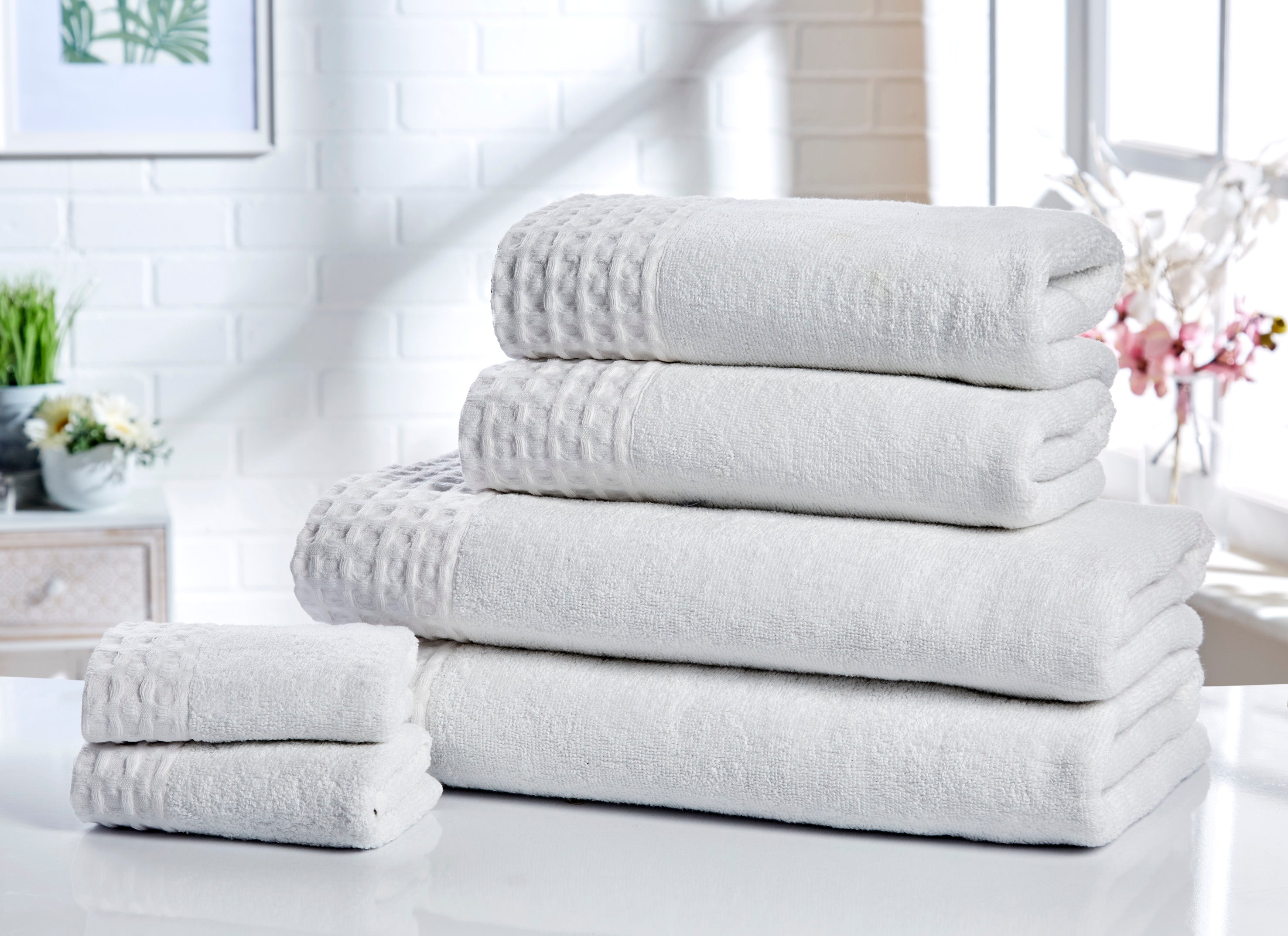 Six-Piece 550gsm Retreat Spa Grade Towel Bale