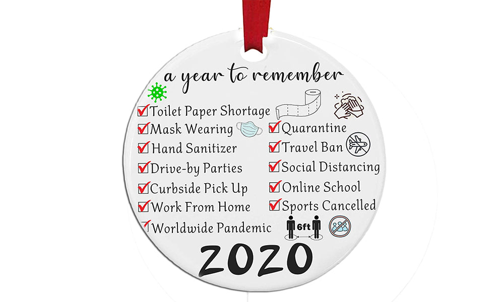 Round 2020 Tree Decorations