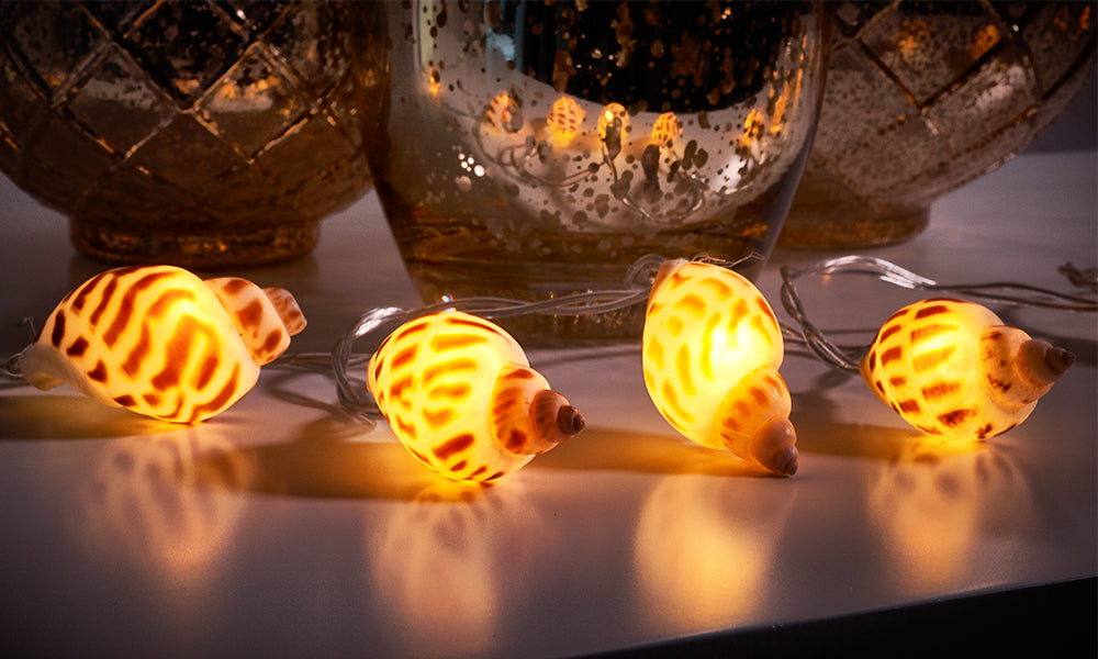 GloBrite Sea Shell Fairy Lights