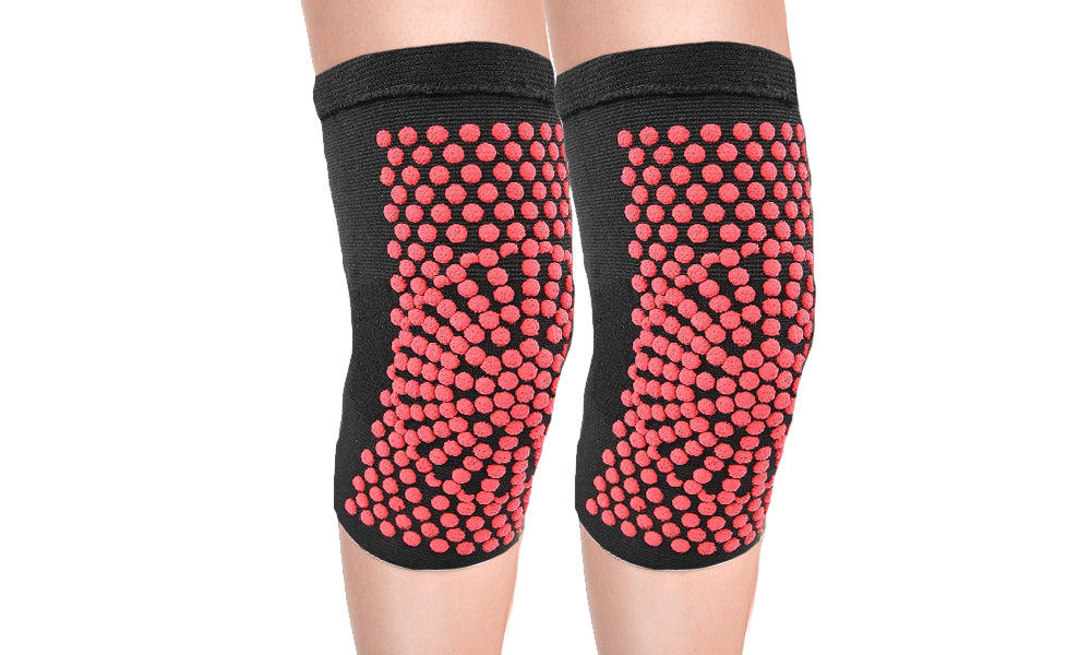 Self Heating Magnetic Therapy Knee Support Pads