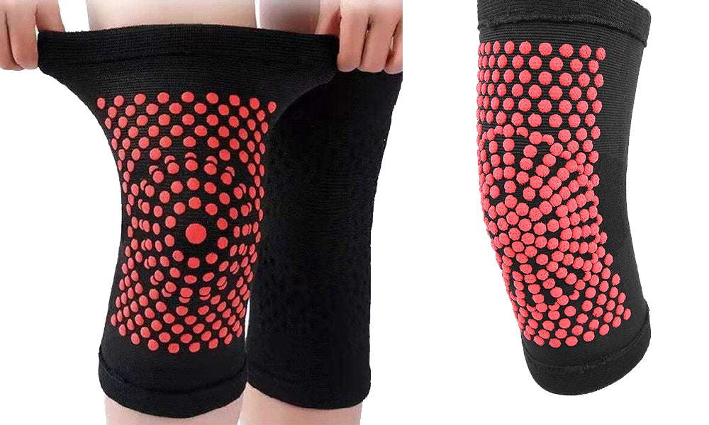 Self Heating Magnetic Therapy Knee Support Pads