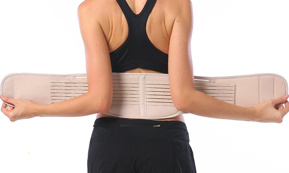 Self Heating Lower Back Support