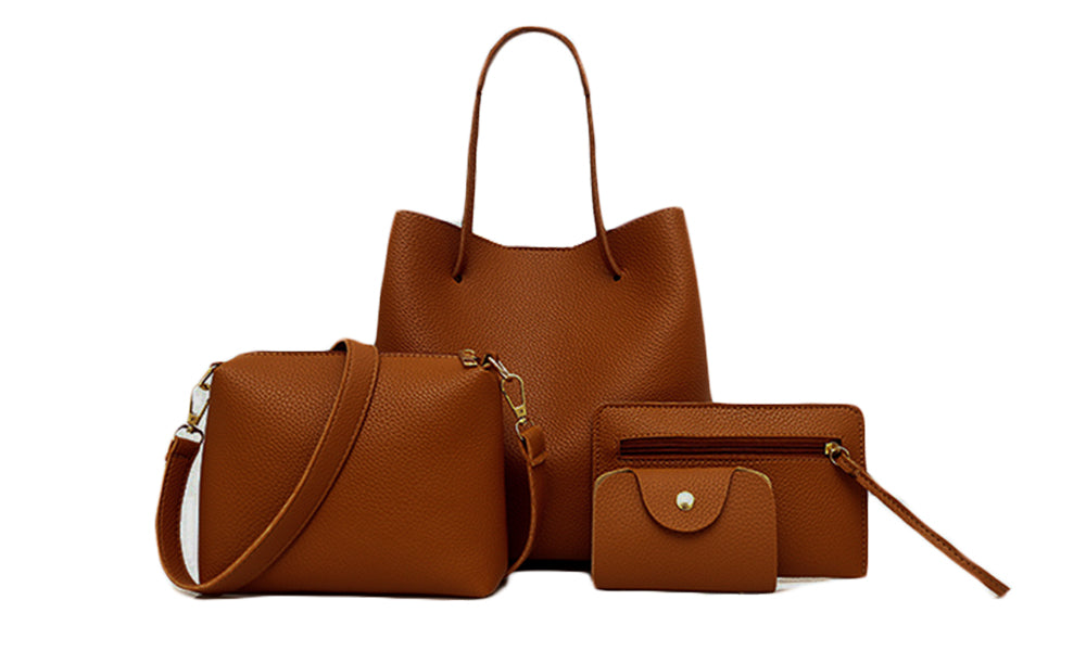 Set of Four Women's Matching Handbags