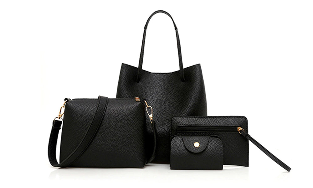 Set of Four Women's Matching Handbags