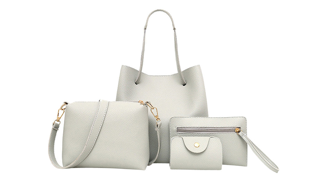 Set of Four Women's Matching Handbags
