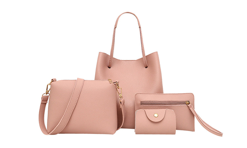Set of Four Women's Matching Handbags