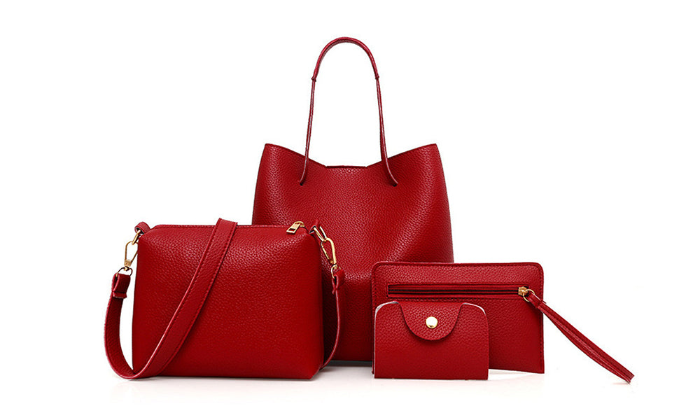 Set of Four Women's Matching Handbags