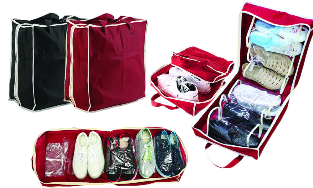 2 Pack Shoe Storage Carry Bag