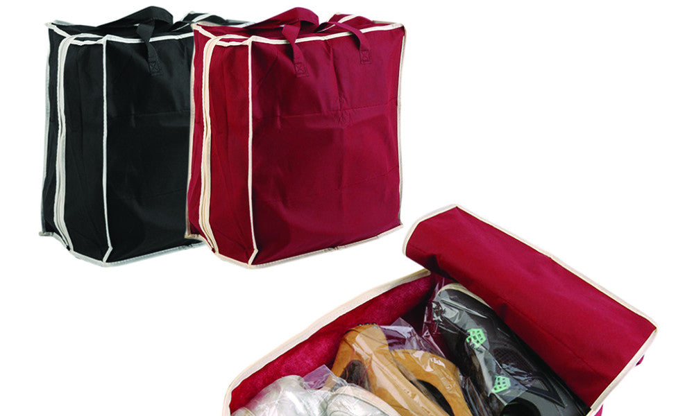 2 Pack Shoe Storage Carry Bag