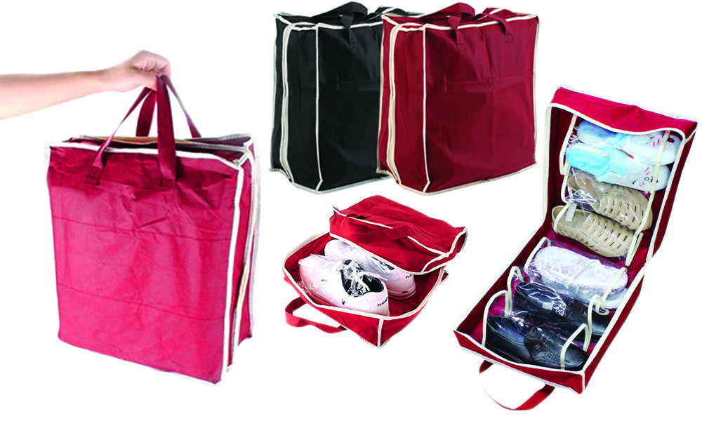 2 Pack Shoe Storage Carry Bag