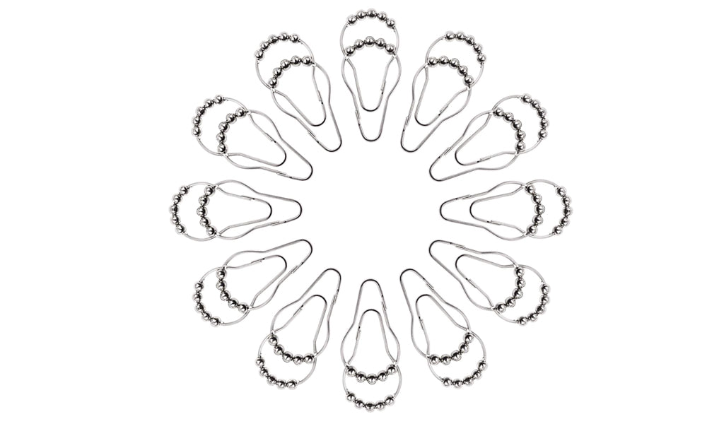 24 Shower Curtain Ring Gliders