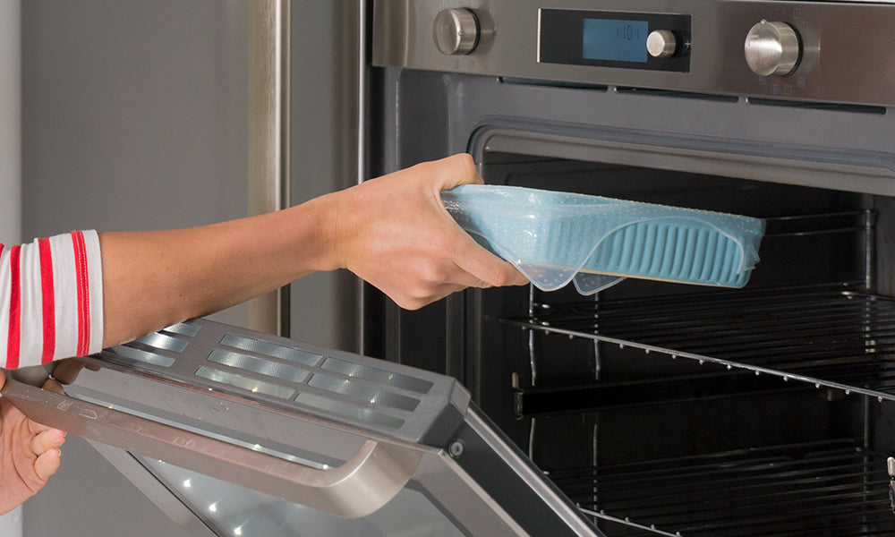 Oven & Microwave Silicone Food Covers (4 Pack)