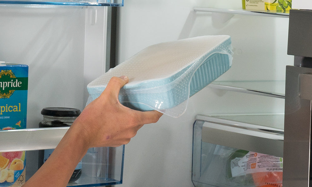 Oven & Microwave Silicone Food Covers (4 Pack)