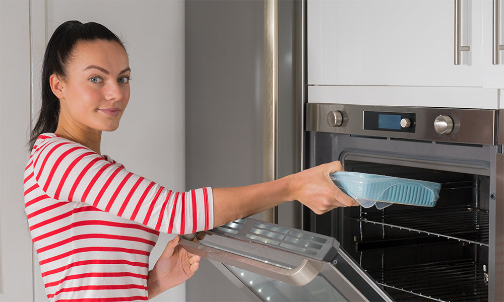 Oven & Microwave Silicone Food Covers (4 Pack)