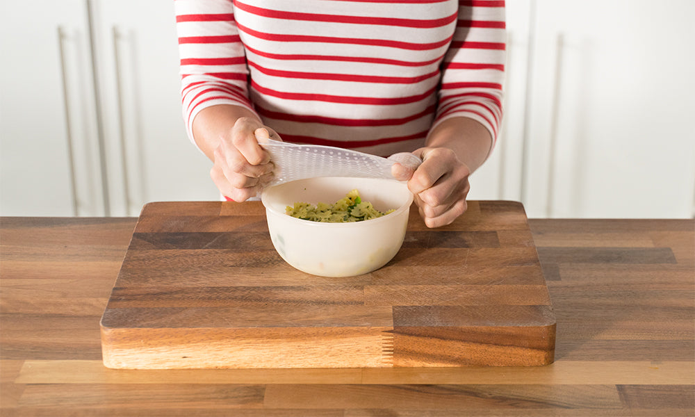 Oven & Microwave Silicone Food Covers (4 Pack)