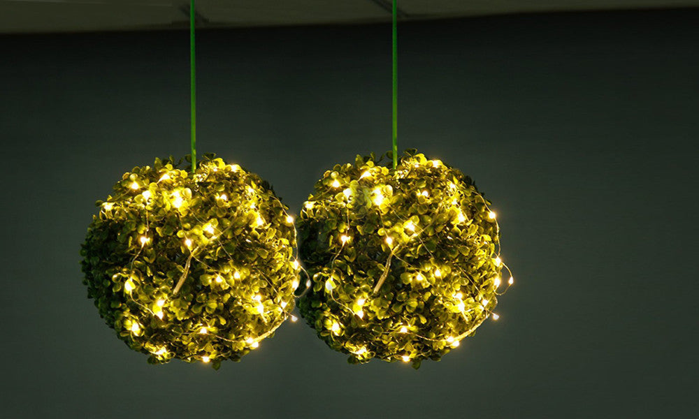 20 LED Silver or Copper Wire Battery Operated Fairy String Lights