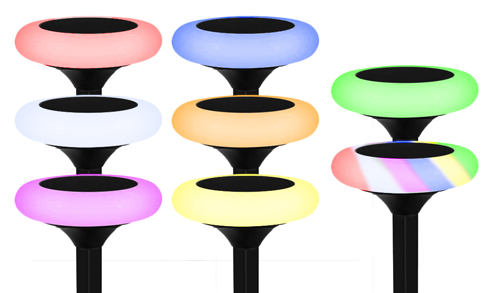 GloBrite Colour Changing Solar Pathway Lights