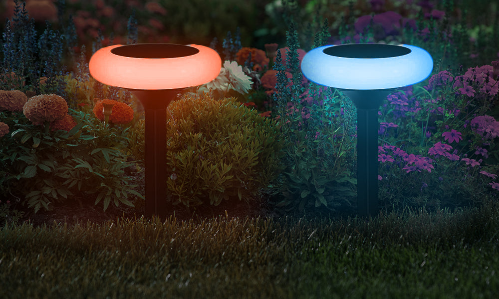 GloBrite Colour Changing Solar Pathway Lights