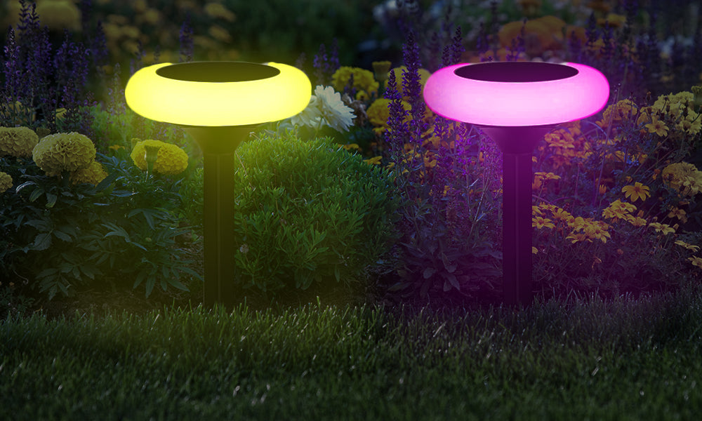 GloBrite Colour Changing Solar Pathway Lights