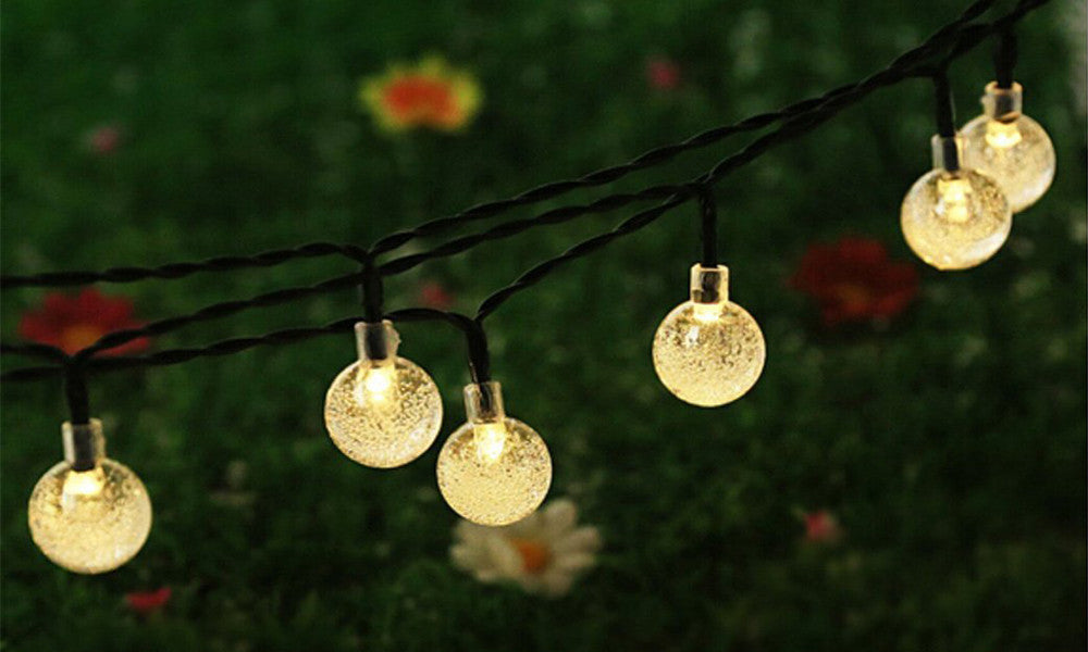 30LED Solar Crystal LED String Bulbs