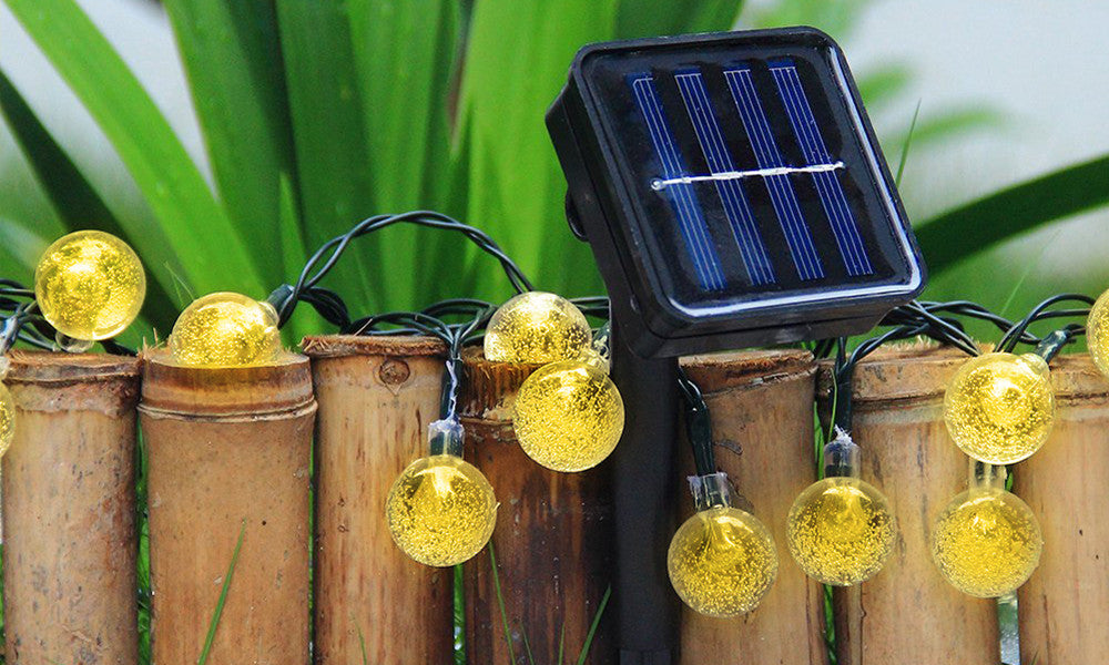30LED Solar Crystal LED String Bulbs