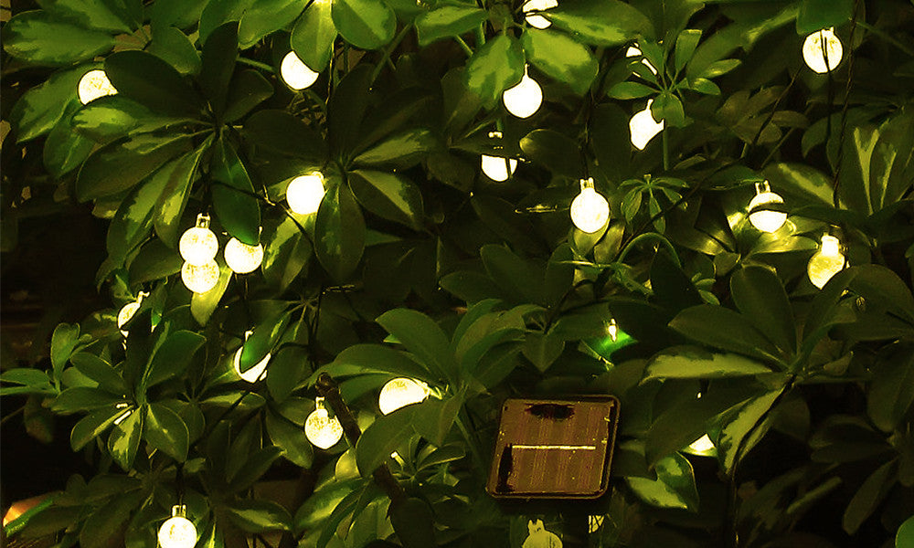 30LED Solar Crystal LED String Bulbs