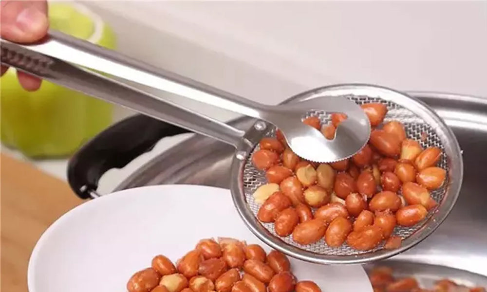 Food Strainer, Skimmer with Spoon